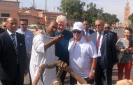 الرئيس الأمريكي الأسبق ''بيل كلينتون'' يتجول في مراكش