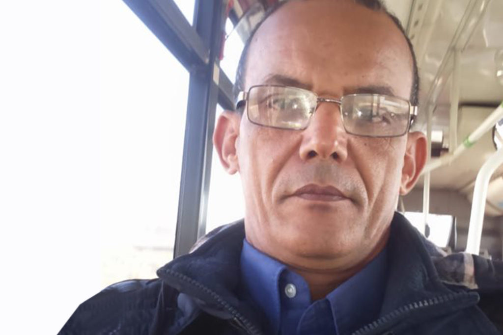 جنيف.. الناشط الصحراوي 