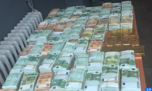 أمن وجدة.. حجز 20 كيلوغراما من صفائح الذهب وأزيد من مليوني أورو