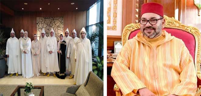 الملك محمد السادس يستقبل الأعضاء العشرة المنتخبين بالمجلس الأعلى للسلطة القضائية