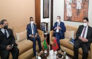 رئيس الحكومة عزيز أخنوش يستقبل الوزير الأول الموريتاني بالرباط