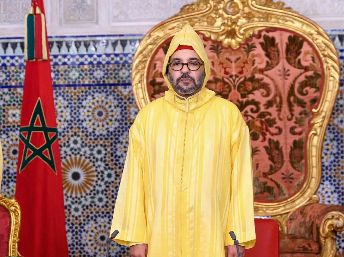 الملك محمد السادس يعزي الرئيس المصري في ضحايا حريق كنيسة 