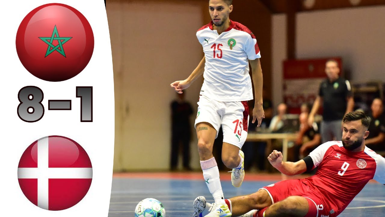 المنتخب الوطني للفوتسال يسحق نظيره الدنماركي وديا بثمانية أهداف لهدف واحد