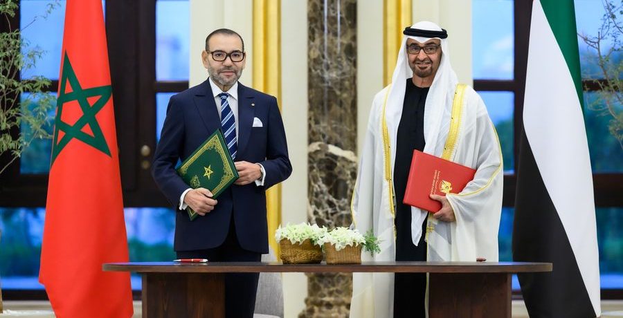 الملك محمد السادس والرئيس الإماراتي يترأسان مراسم تبادل العديد من مذكرات التفاهم