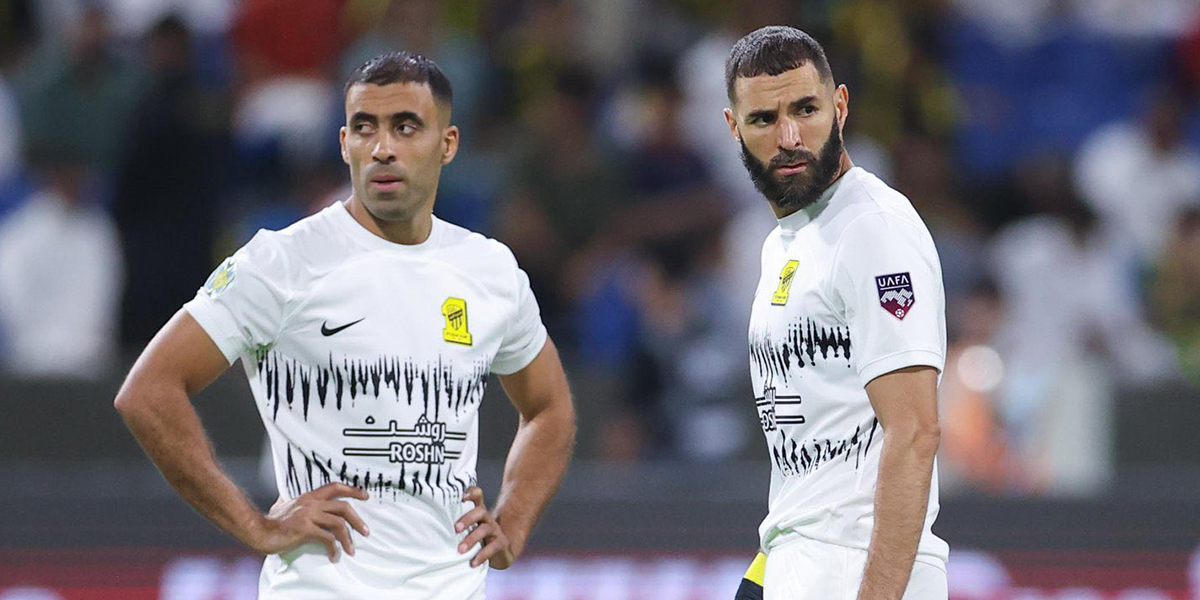 بعد أدائه الباهت.. جماهير الإتحاد تمدح حمد الله وتهاجم كريم بنزيمة