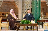 ولي العهد الأمير مولاي الحسن، يستقبل الأمير تركي بن محمد بن فهد بن عبد العزيز، حاملا رسالة شفوية إلى الملك محمد السادس من خادم الحرمين الشريفين