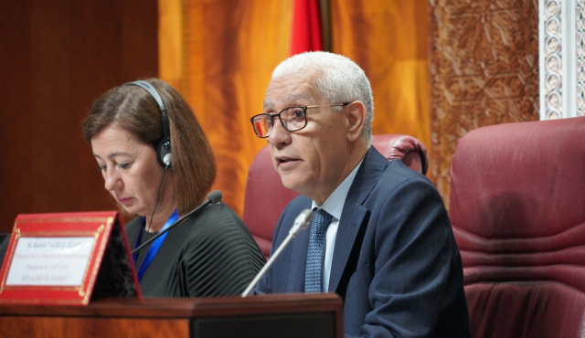 كلمة السيد راشيد الطالبي العلمي رئيس مجلس النواب رئيس الجمعية البرلمانية للإتحاد من أجل المتوسط في افتتاح الدورة 17 للجمعية
