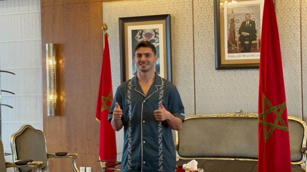 لاعب ريال مدريد الإسباني إبراهيم دياز يحل بالمغرب للالتحاق بمعسكر 