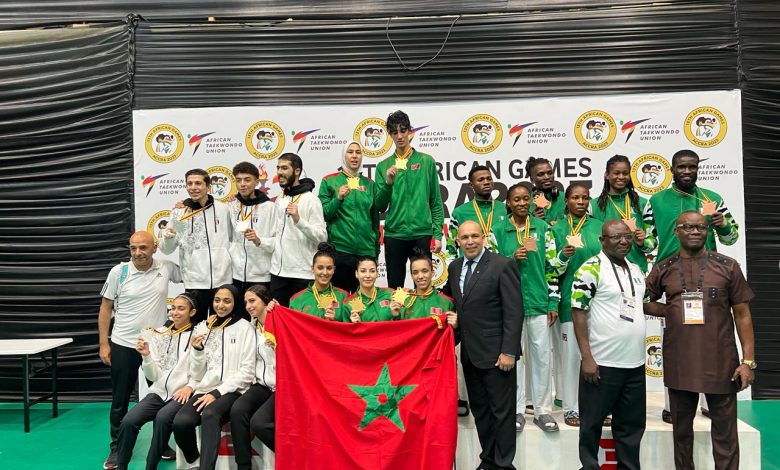 المغرب يتوج بطلا في دورة الألعاب الإفريقية 