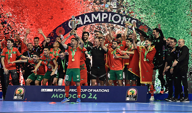 المنتخب المغربي للفوتسال يرتقي إلى المركز الثامن عالميا