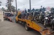 درك سيدي رحال الشاطئ يطلق حملة أمنية واسعة لزجر المخالفات في حق راكبي الدراجات النارية