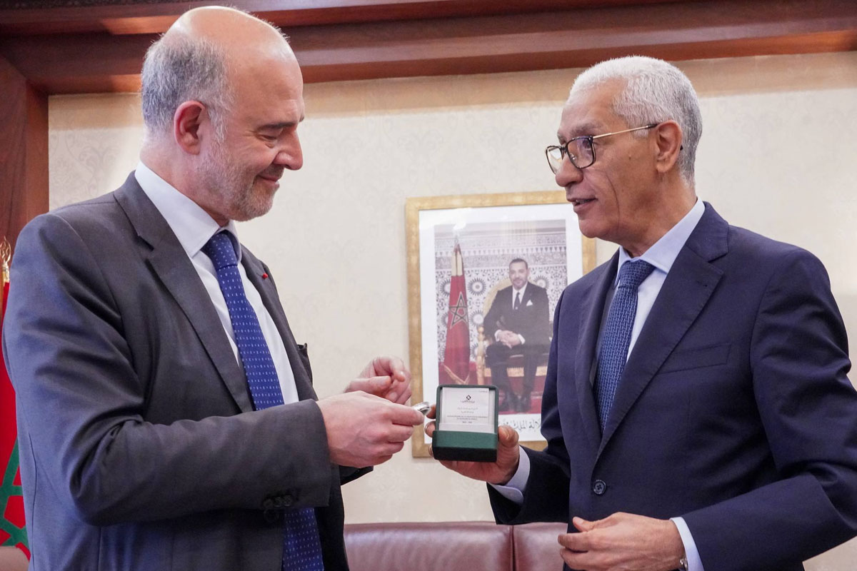 رئيس مجلس النواب يستقبل الرئيس الأول للمجلس الأعلى للحسابات بفرنسا