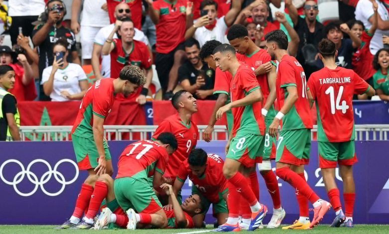 المنتخب المغربي الأولمبي يسحق نظيره الأمريكي برباعية نظيفة ويبلغ نصف نهائي أولمبياد باريس