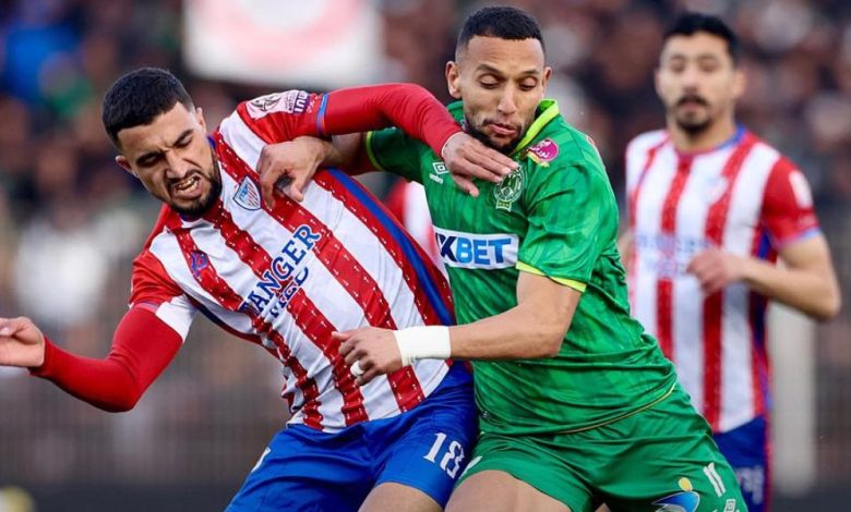 المغرب التطواني والرجاء يتعادلان بدون أهداف في الجولة العاشرة من البطولة الوطنية الاحترافية لكرة القدم