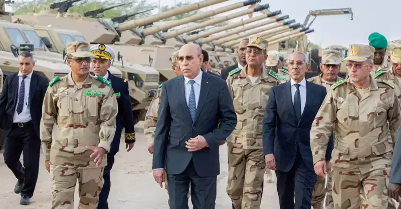 ولد الشيخ الغزواني يحيل قيادات في الجيش الموريتاني مقربة من شنقريحة على التقاعد ويعين أسماء جديدة