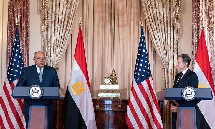 الخارجية المصرية ترد على مخطط ترامب القاضي بتهجير الفلسطينيين من قطاع غرة