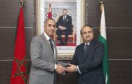 عبد اللطيف حموشي يستقبل المفتش العام للشرطة بالنيابة بوزارة الداخلية لباكستان