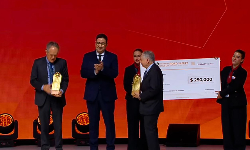 إحداث جائزة محمد السادس الدولية للسلامة الطرقية اعتراف بالرؤية الاستراتيجية للملك