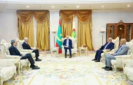 الرئيس الموريتاني محمد ولد الشيخ الغزواني يستقبل رئيس مجلس النواب راشيد الطالبي العلمي