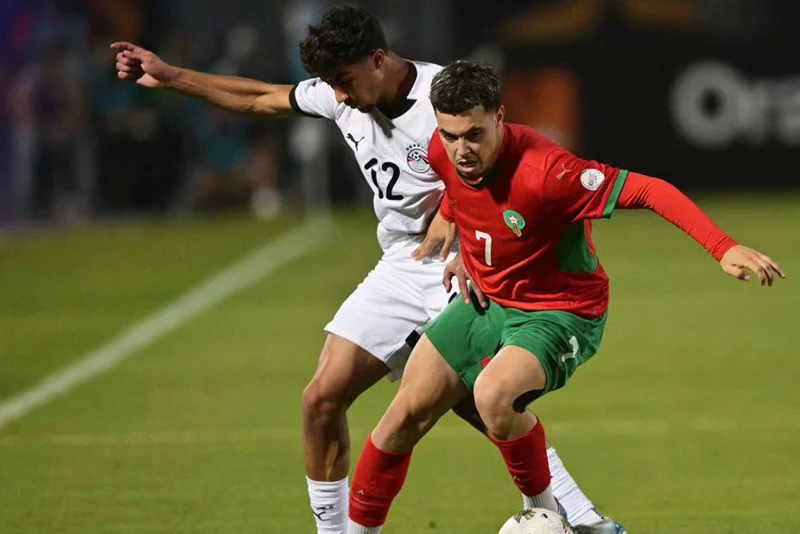 المنتخب المغربي لأقل من 20 سنة يُطيح بنظيره المصري ويعبر إلى نهائي 