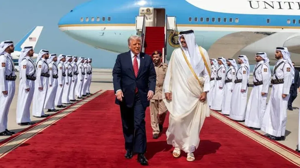 بعد زيارته للسعودية.. ترامب يحل بقطر
