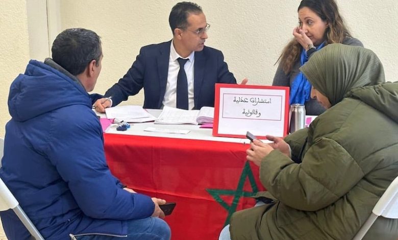 الجالية المغربية تشيد بخدمات القنصلية العامة في مدريد
