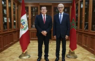 الطالبي العلمي يستقبل رئيس كونغرس البيرو ويثمن دعم بلاده للوحدة الترابية للمملكة