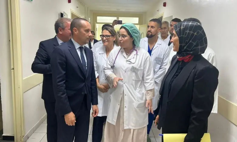 وزير الصحة أمين التهرواي يفاجئ المستشفى الحسني بالناظور بزيارة ميدانية ويُعلن عن تعزيزات كبرى (صور)