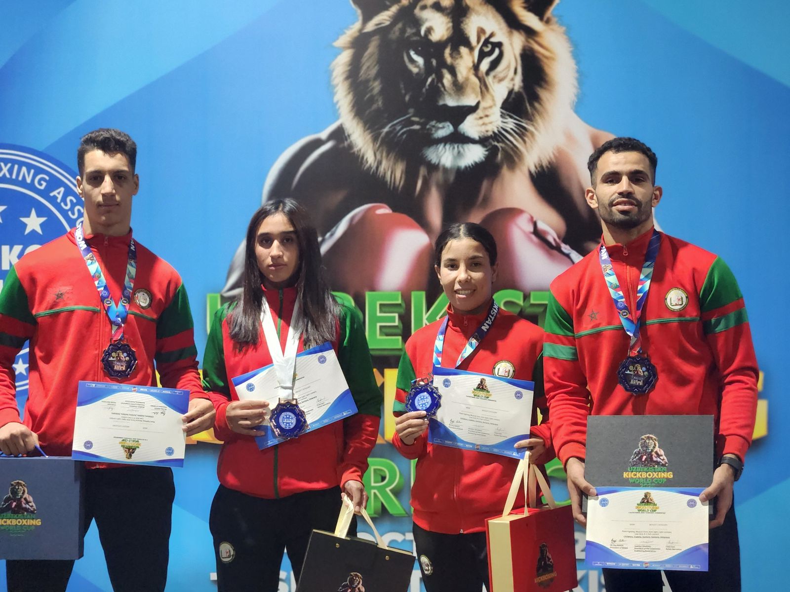 المغرب يفوز بأربع ميداليات خلال الدوري الدولي المفتوح للكيك بوكسينغ بأوزبكستان