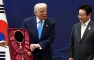 كوريا الجنوبية تمنح الرئيس الأمريكي دونالد ترامب أرفع وسام مدني في البلاد، ويُعد أول رئيس يحصل على هذا التكريم