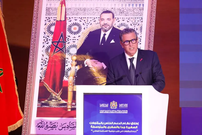 أخنوش يطلق من الرشيدية نظام دعم المقاولات الصغيرة جداً والصغرى والمتوسطة