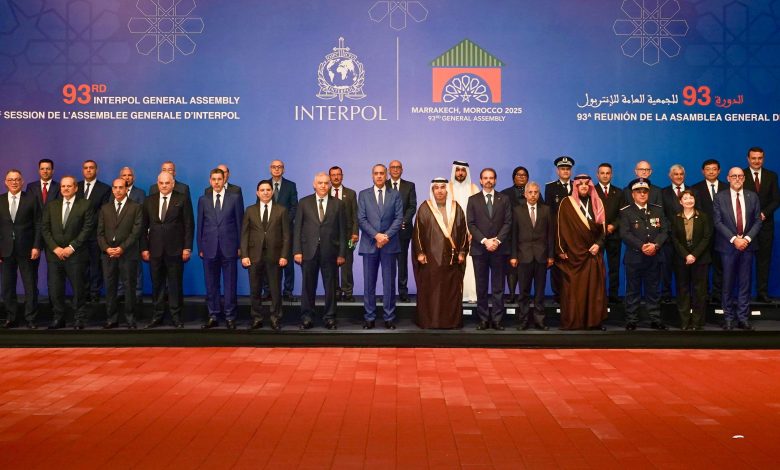 مراكش.. افتتاح أشغال الدورة الـ 93 للجمعية العامة للأنتربول