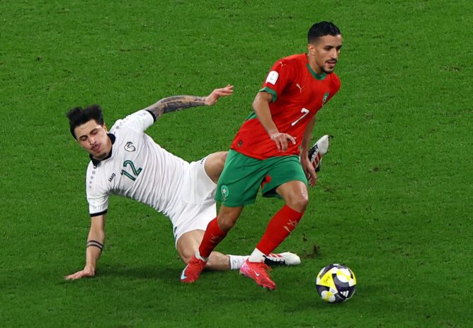 المنتخب الوطني المغربي يتأهل لنصف نهائي كأس العرب بعد فوزه على نظيره السوري