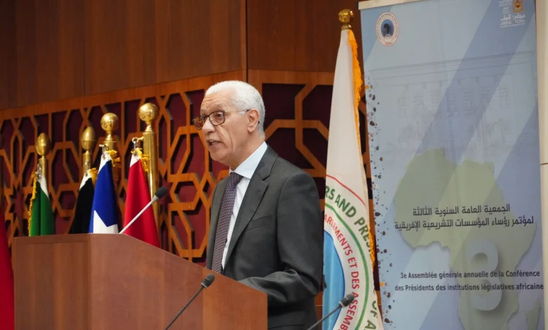 الطالبي العلمي يفتتح الدورة الثالثة لمؤتمر رؤساء البرلمانات الإفريقية