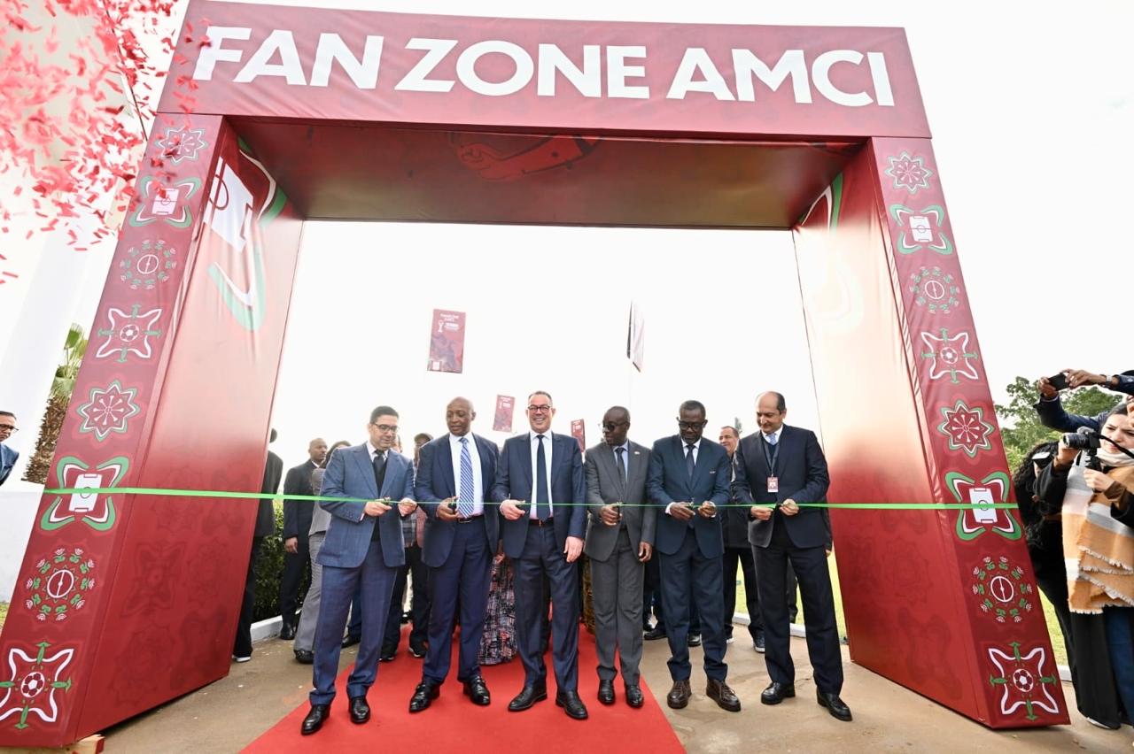 بمناسبة تنظيم كأس إفريقيا للأمم المغرب 2025.. بوريطة ولقجع وموتسيبي يفتتحون منطقة المشجعين 