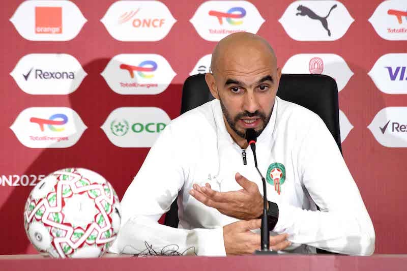 الركراكي: مباراة قوية تنتظرنا أمام الكاميرون في ربع النهائي