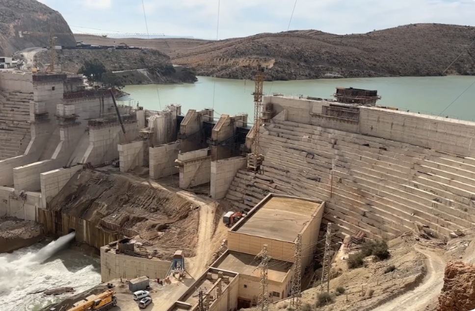 أشغال تعلية سد محمد الخامس بلغت نسبة  69% بقدرة تخزينية تصل إلى مليار متر مكعب