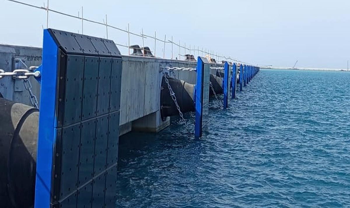 شركة يابانية تبدأ تركيب أنظمة حماية بحرية في ميناء الناظور غرب المتوسط