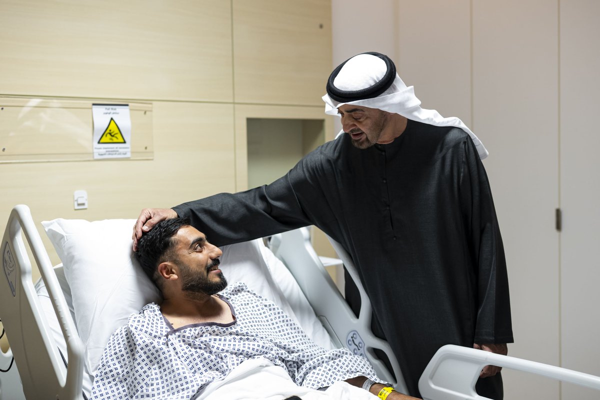 أول تعليق لرئيس دولة الإمارات منذ اندلاع الحرب