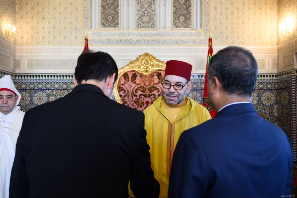 الملك محمد السادس يستقبل بالقصر الملكي بالرباط عددا من السفراء الأجانب