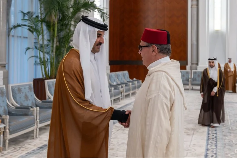 بتعليمات ملكية سامية.. أخنوش يمثل جلالة الملك في تقديم التعازي في وفاة صاحب السمو الشيخ حمد بن خليفة آل ثاني