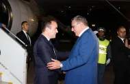 عزيز أخنوش يستقبل الوزير الأول الفرنسي سيباستيان لوكورنو بمطار الرباط- سلا