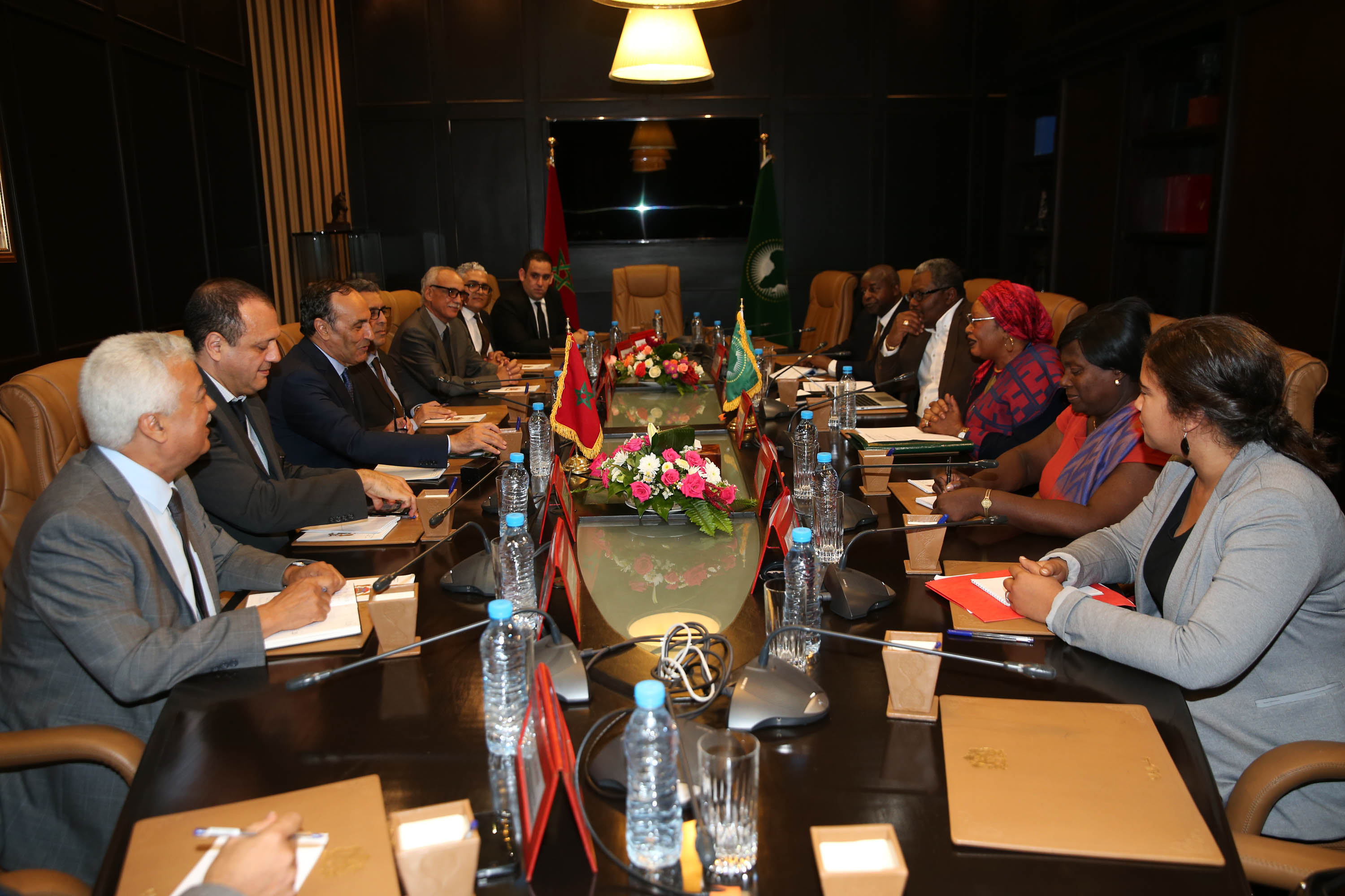 رئيس مجلس النواب يستقبل رئيسة اللجنة الإفريقية لحقوق الإنسان والشعوب