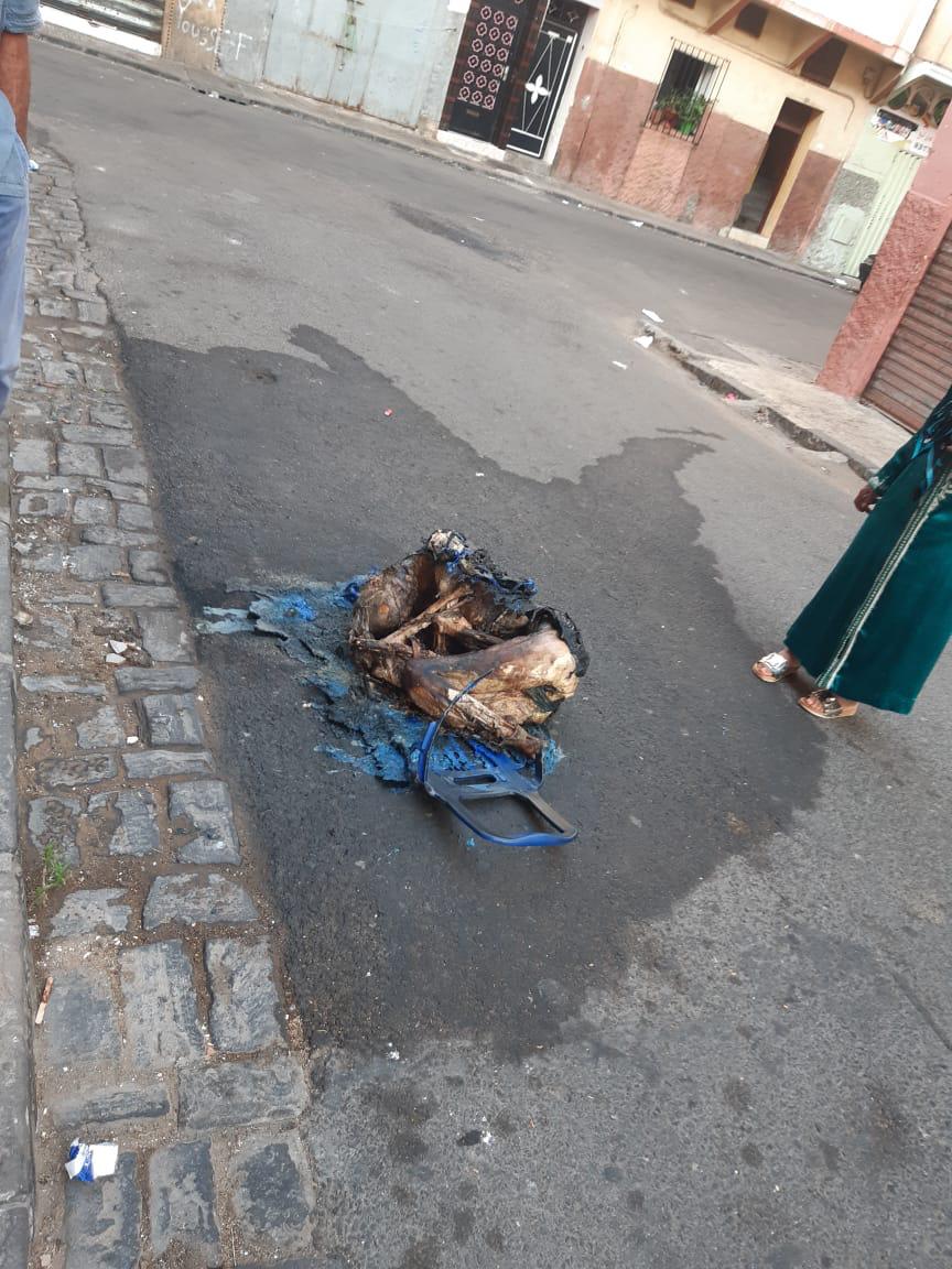 القبض على المشتبه فيه الرئيسي في واقعة الجثة المحروقة التي وجدت بمنطقة حي الفرح بالدارالبيضاء