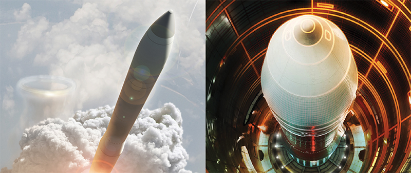 الولايات المتحدة الأمريكية تختبر صاروخا عابرا للقارات