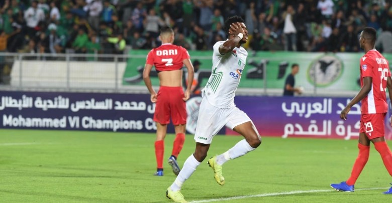 بطولة كأس محمد السادس للأندية العربية الأبطال (ذهاب ثمن النهاية)..الرجاء البيضاوي يتعادل مع ضيفه الوداد البيضاوي 1-1