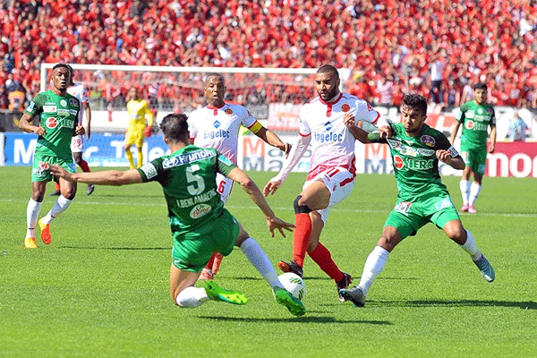 إياب ثمن نهائي البطولة العربية للأندية.. طاقم تحكيم مصري لديربي الوداد والرجاء