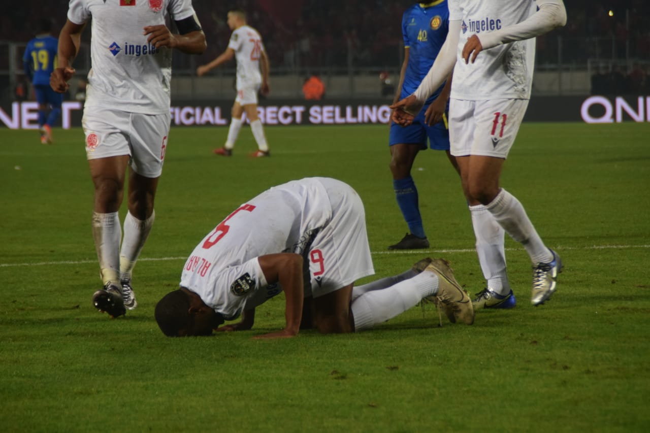 الوداد يحقق فوزا ثمينا على بيترو أتلتيكو الأنغولي