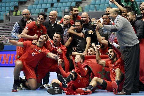 المنتخب المغربي لكرة اليد يهزم الغابون ويتأهل إلى كأس العالم