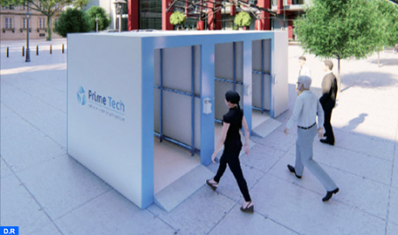 مغربي الصنع مائة بالمائة.. شركة تصمم بوابة للتعقيم الآمن للحد من وباء (Covid-19)